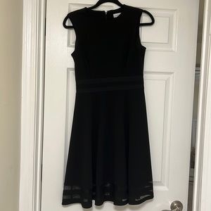 CALVIN KLEIN black mini dress size 4